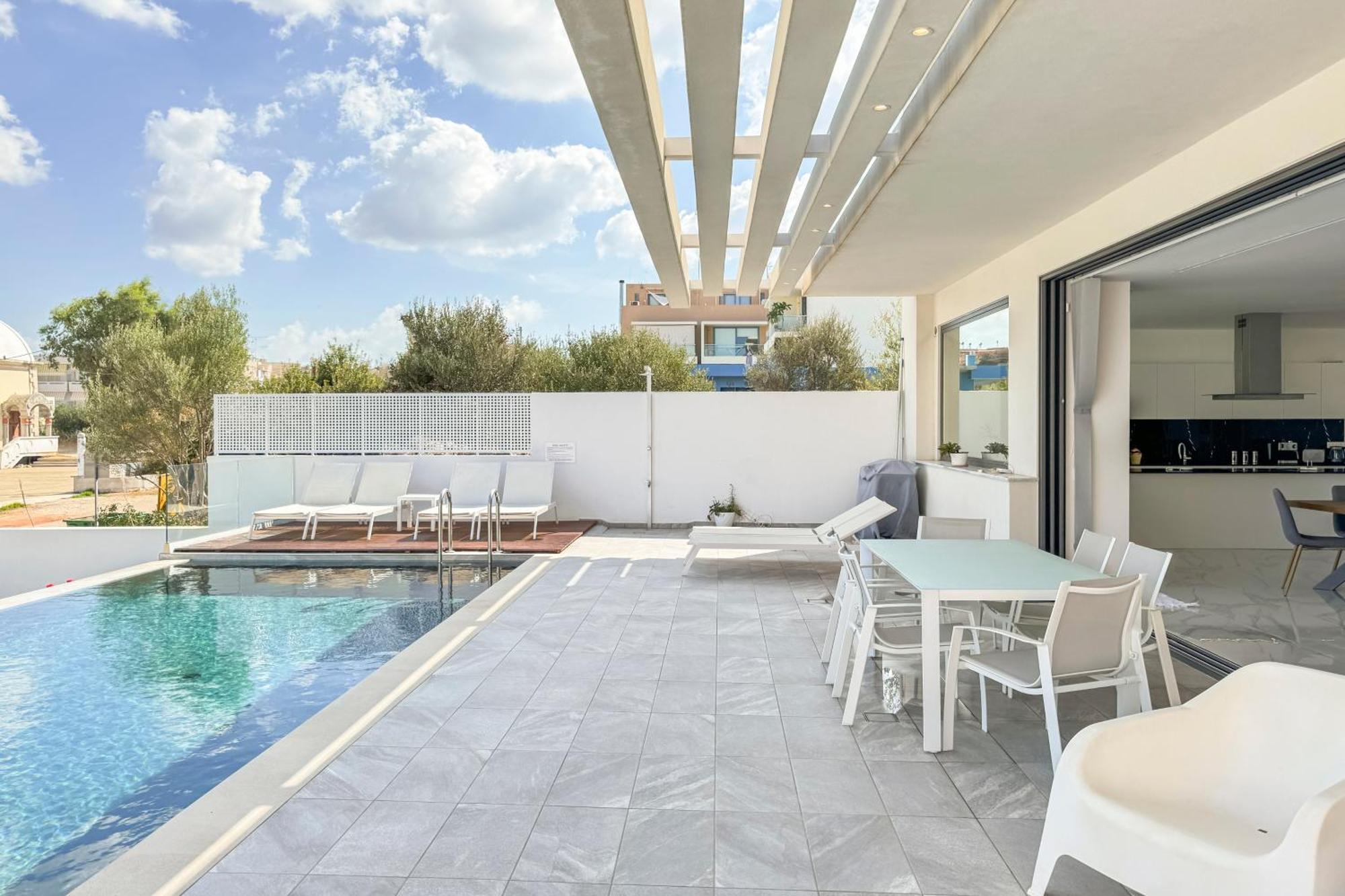 Villa Valentina Chania Kalathas Exteriör bild