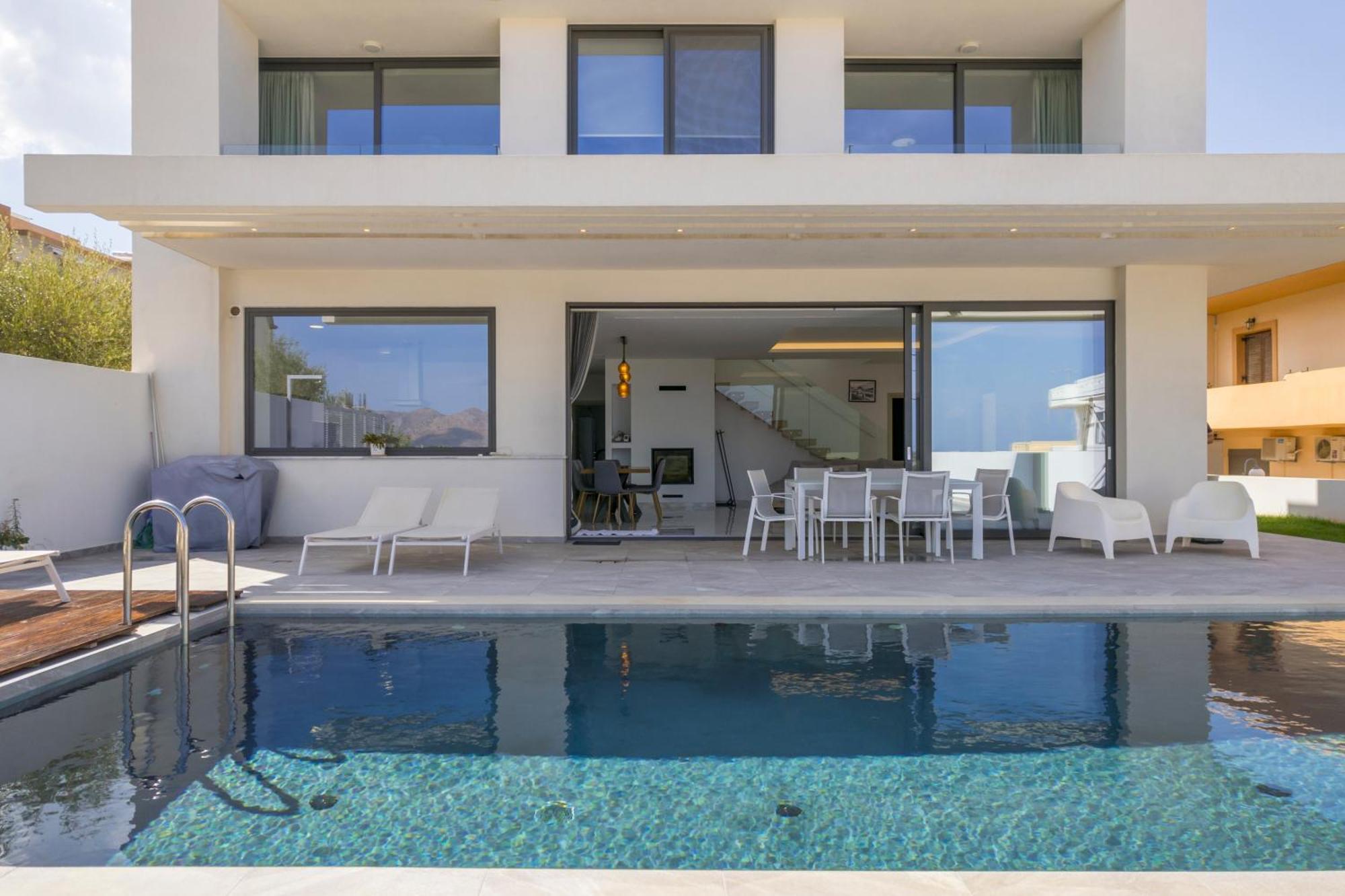 Villa Valentina Chania Kalathas Exteriör bild